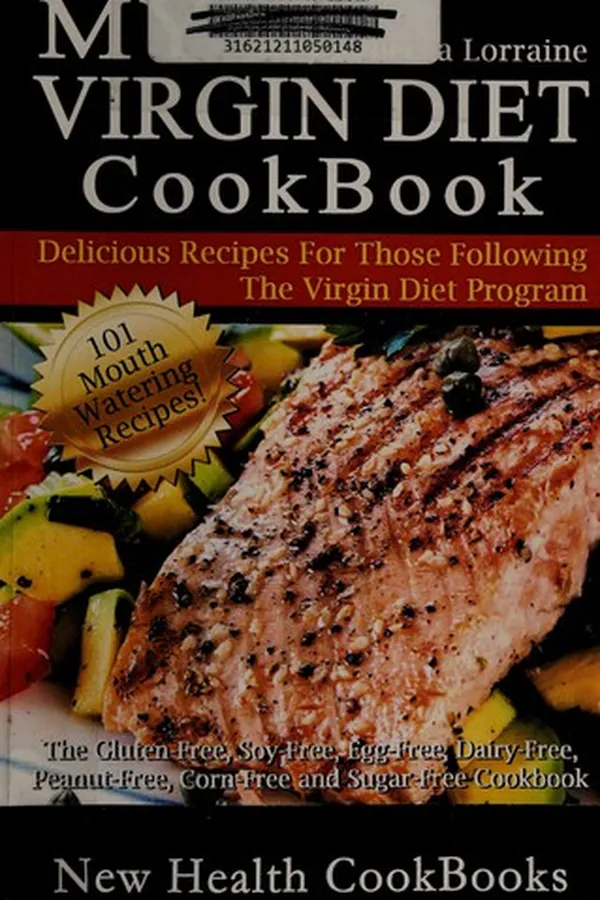 Capa de My Virgin diet cookbook