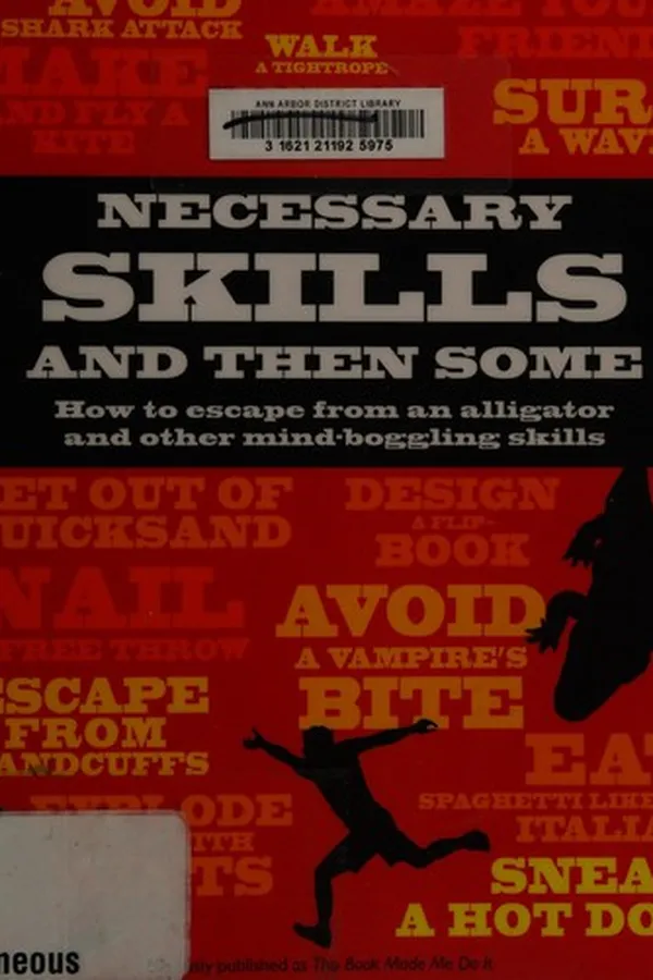 Capa de Necessary skills and then some ...