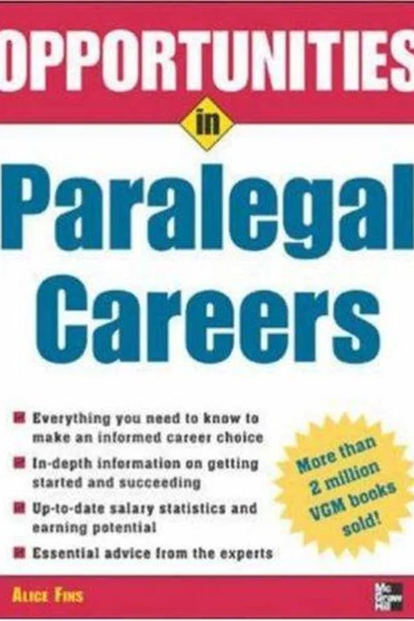 Capa de Opportunities in paralegal careers