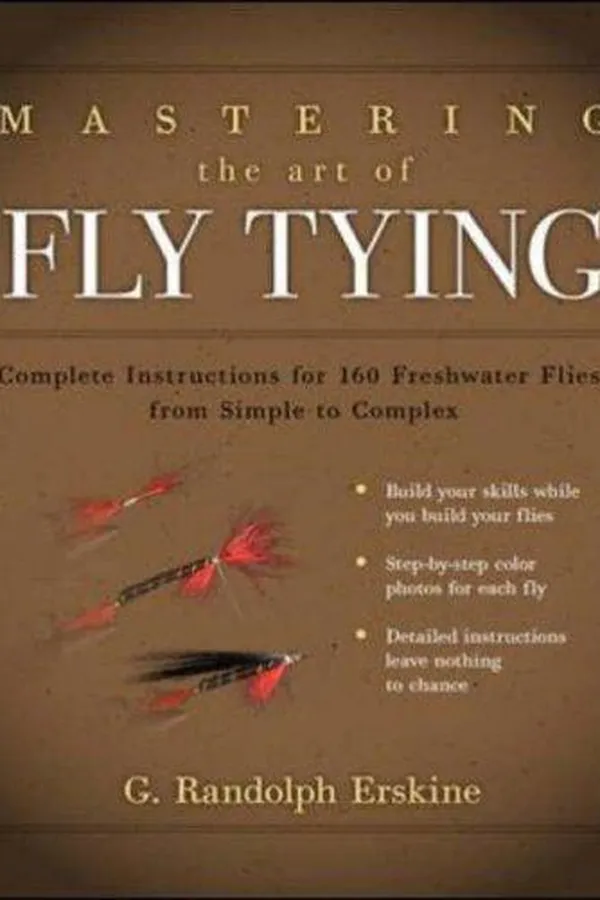 Capa de Mastering the art of fly tying