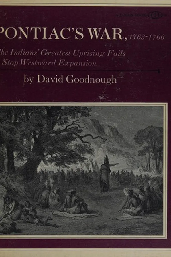 Cover of Pontiac's war, 1763-1766