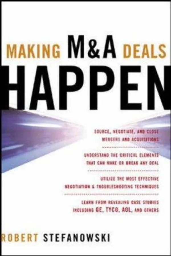 Capa de Making M&A Deals Happen
