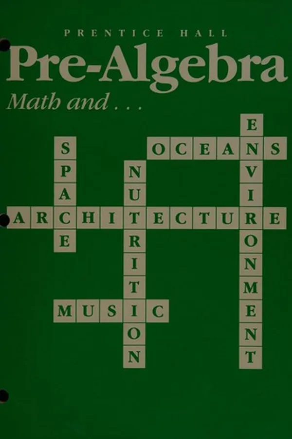Capa de Prentice Hall pre-algebra
