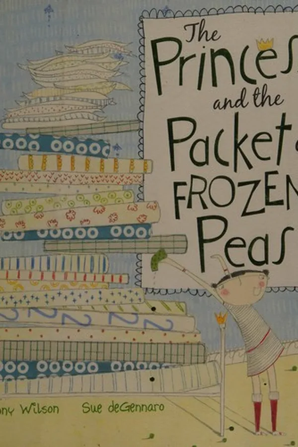 Capa de The princess and the packet of frozen peas