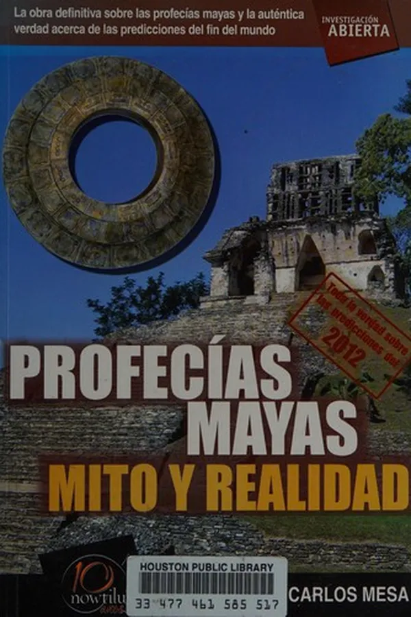 Capa de Profecías mayas