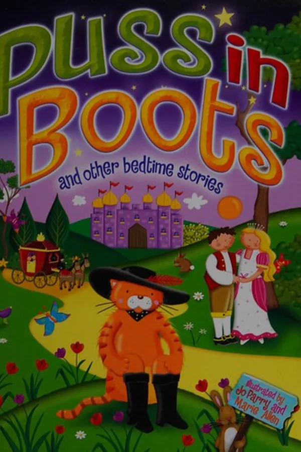 Capa de Puss in boots and other bedtime stories