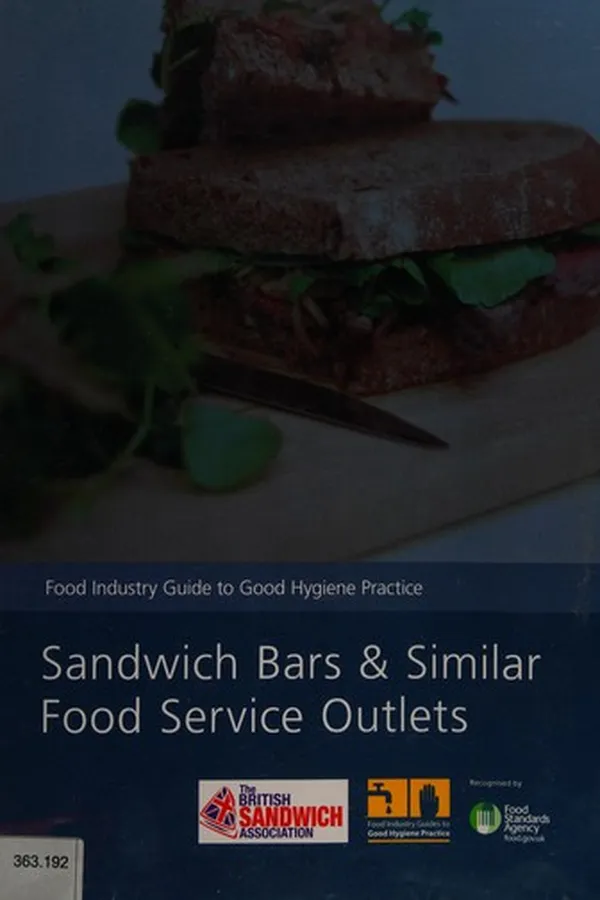 Capa de Sandwich bars and similar food service outlets