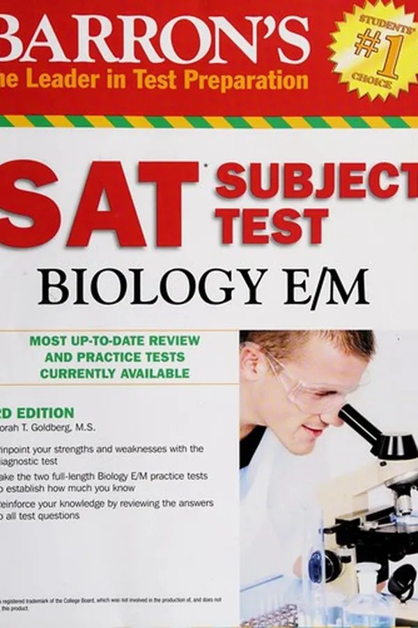 Capa de SAT subject test