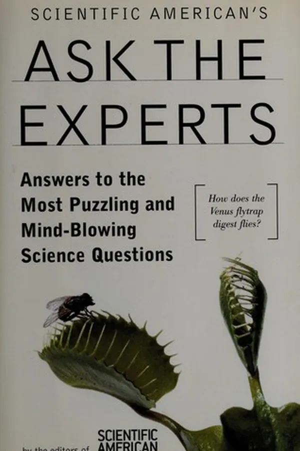 Capa de Scientific American's ask the experts