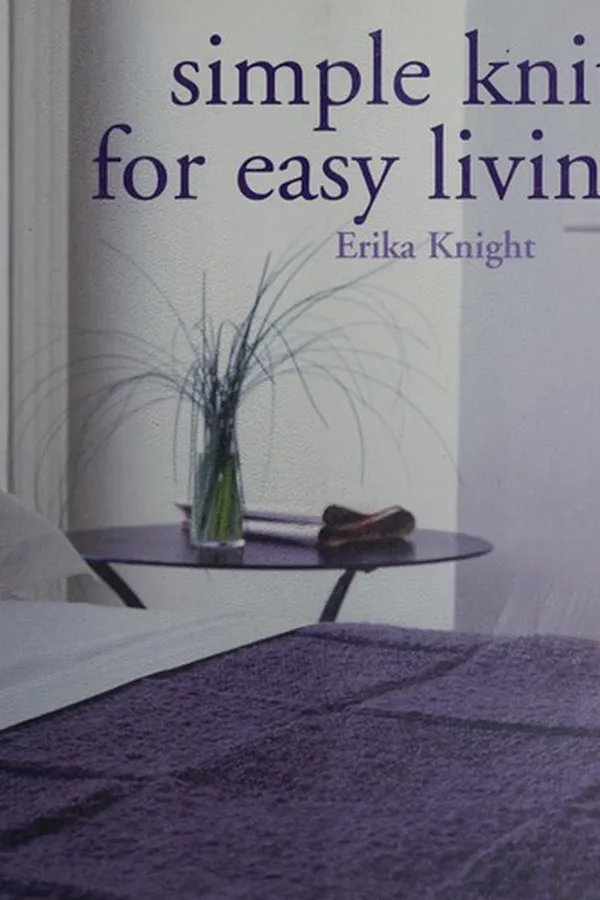 Capa de Simple knits for easy living
