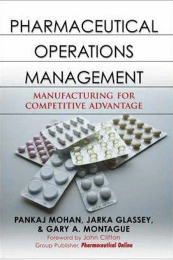 Capa de Pharmaceutical Operations Management