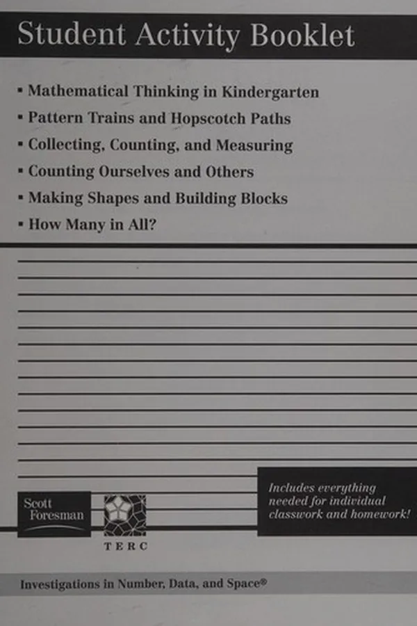 Capa de Student activity booklet