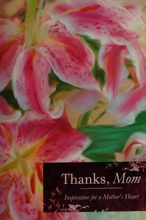 Capa de Thanks, mom