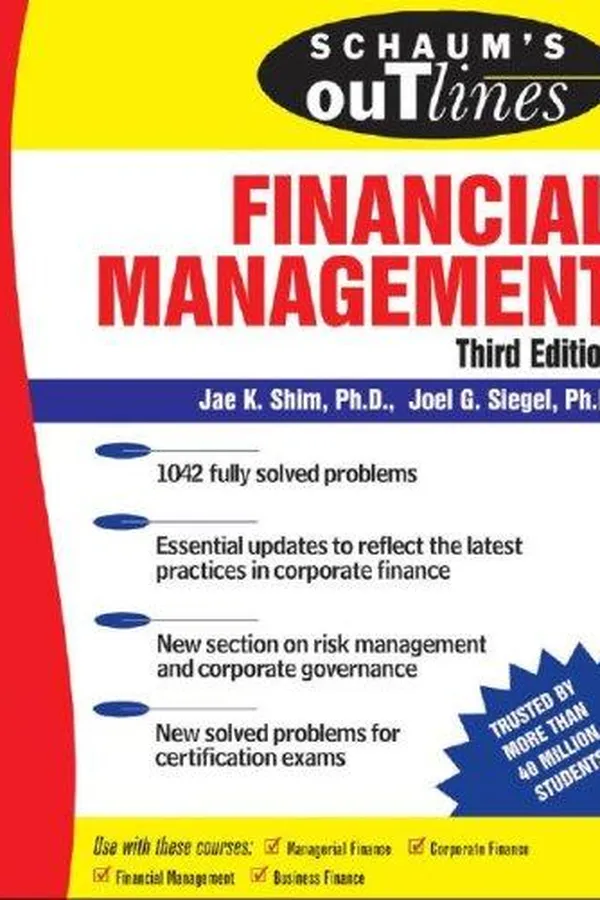 Capa de Schaum's Outline of Financial Management, Third Edition (Schaum's Outlines)