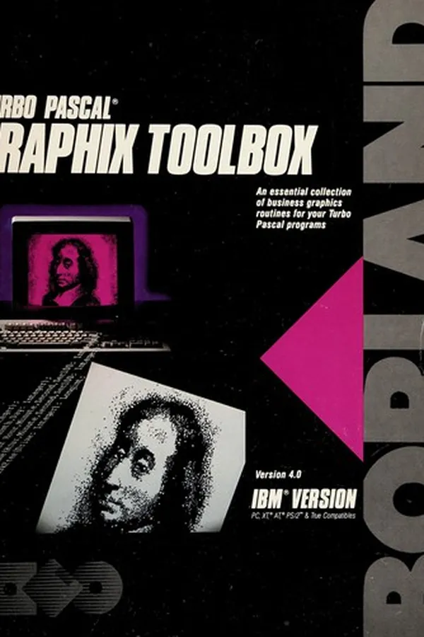 Capa de Turbo Pascal graphix toolbox owner's handbook, version 4.0.
