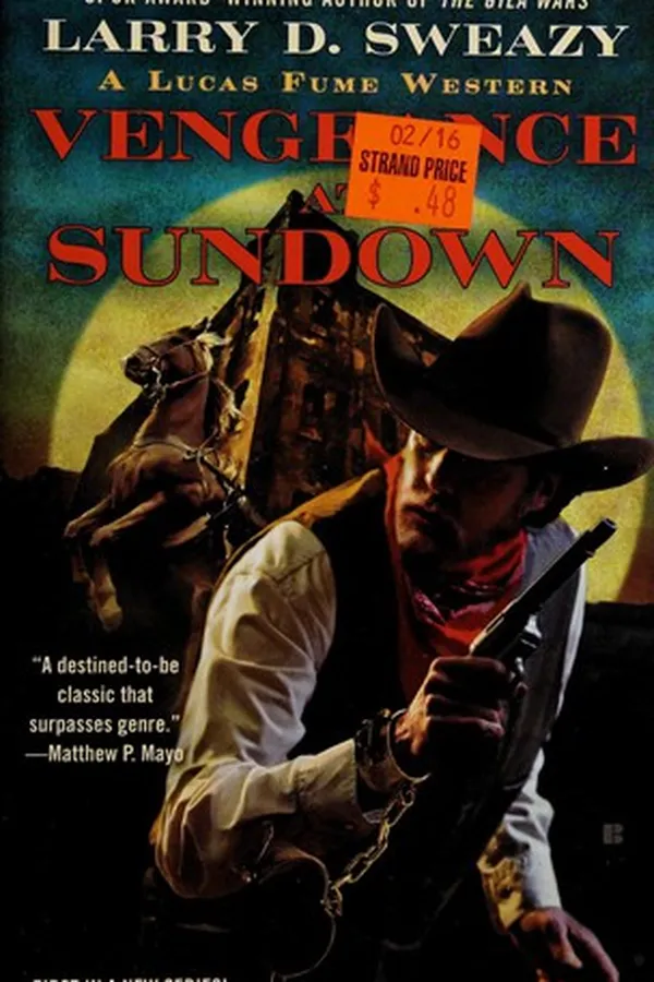 Capa de Vengeance at Sundown