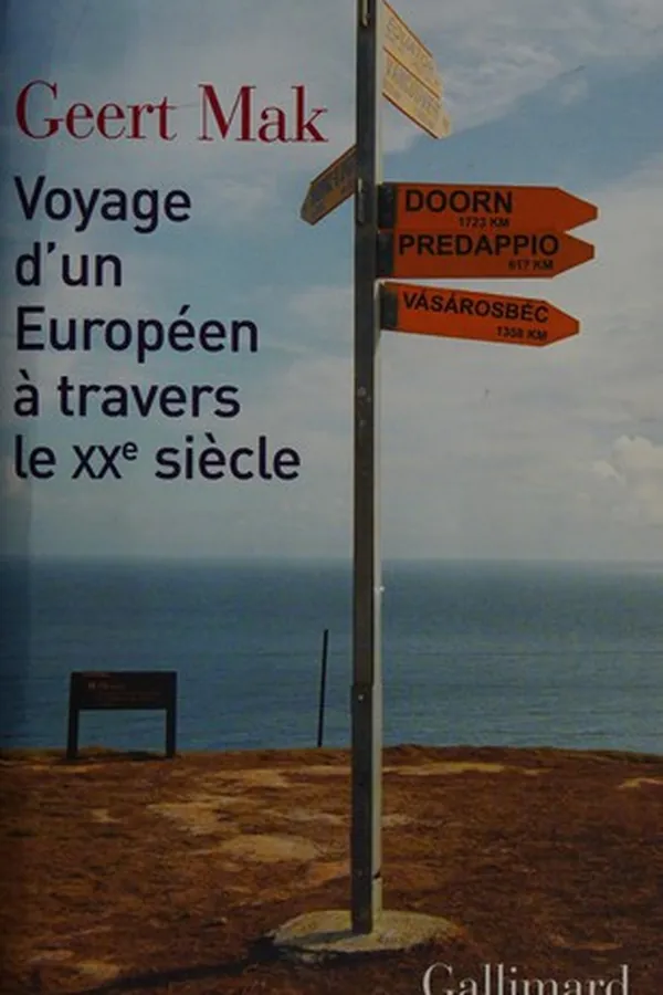 Capa de Voyage d'un Européen à travers le XXe siècle
