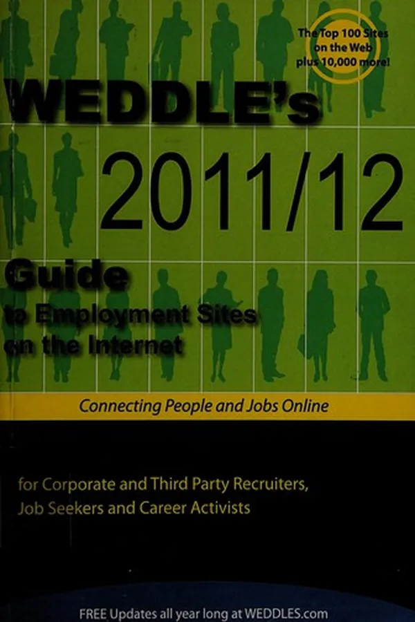 Capa de Weddle's Guide to Employment Sites on the Internet 2011/12