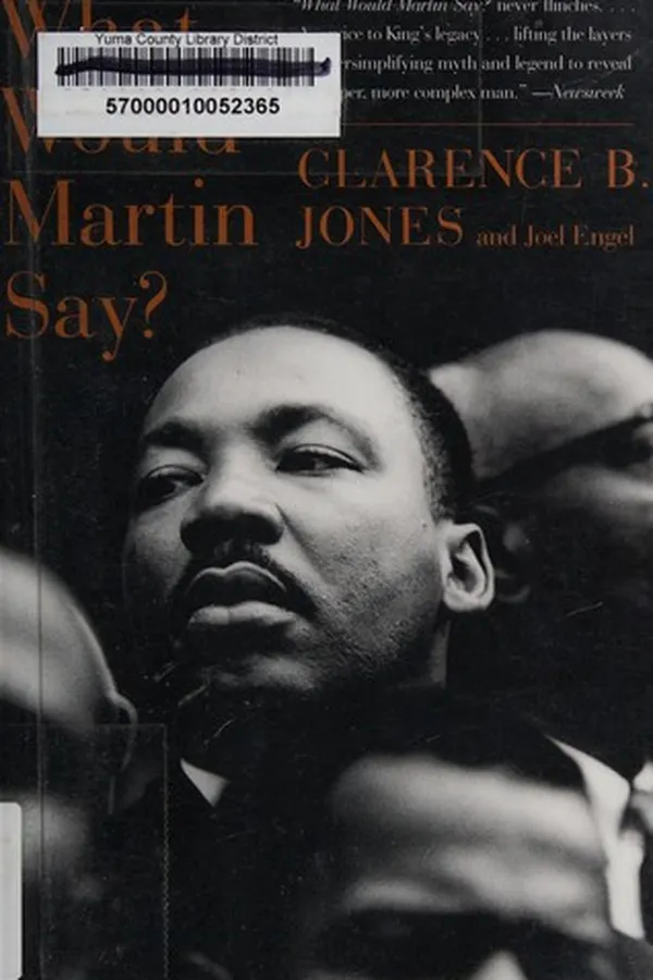Capa de What would Martin say?