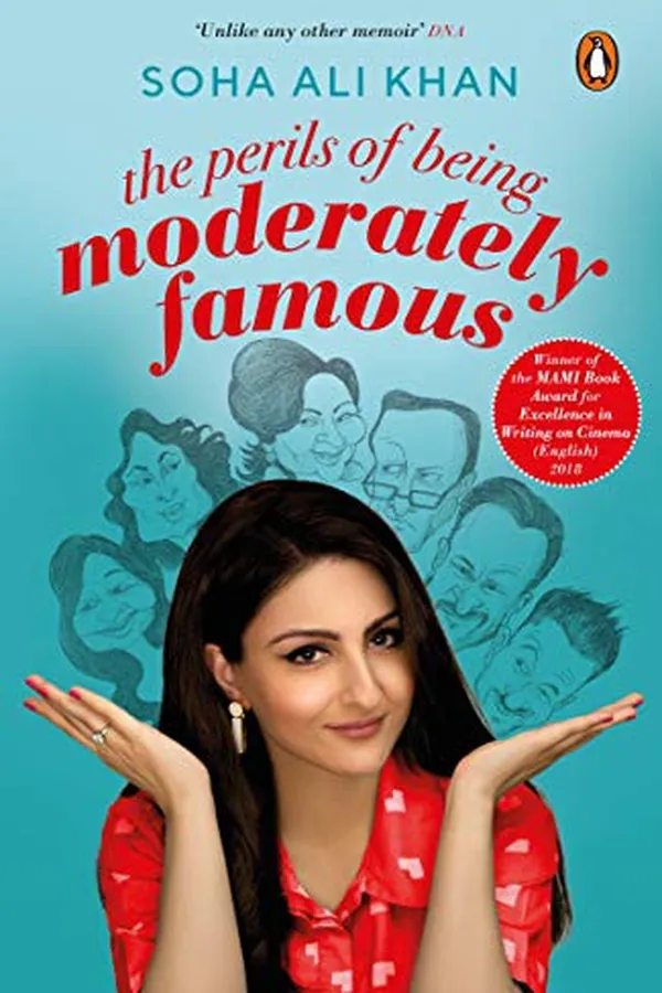 Capa de The Perils of Being Moderately Famous [Paperback] [Dec 01, 2017] Soha Ali Khan
