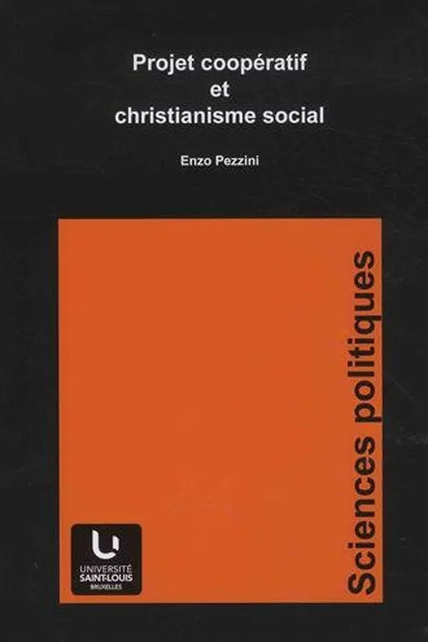 Capa de Projet coopératif et christianisme social