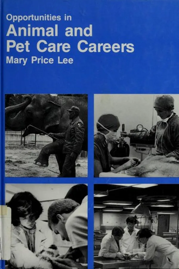 Capa de Opportunities in animal and pet care careers