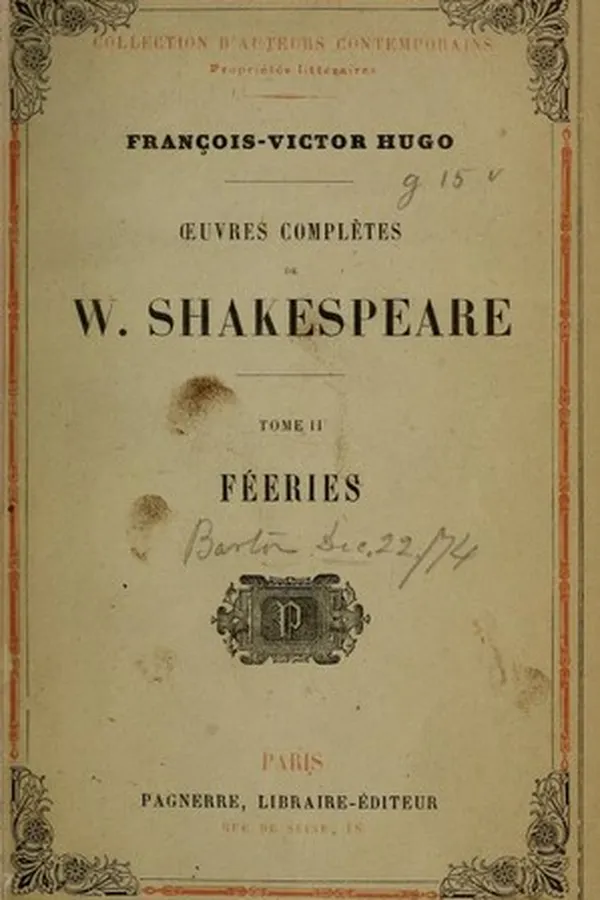 Capa de Plays (Midsummer Night's Dream / Tempest)