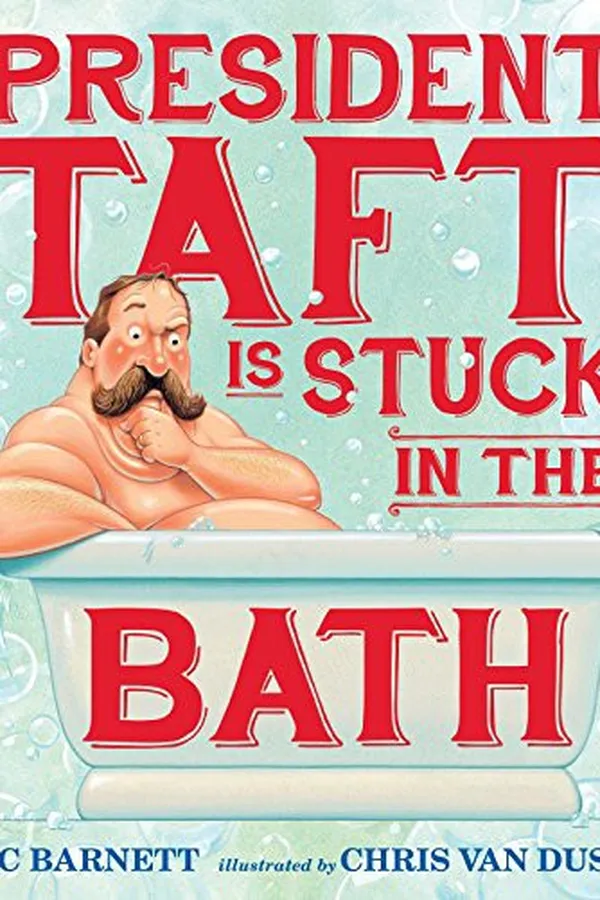 Capa de President Taft is stuck in the bath
