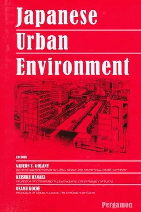 Capa de Japanese urban environment