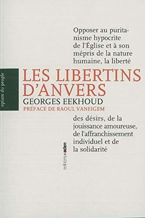 Capa de Les Libertins d'Anvers