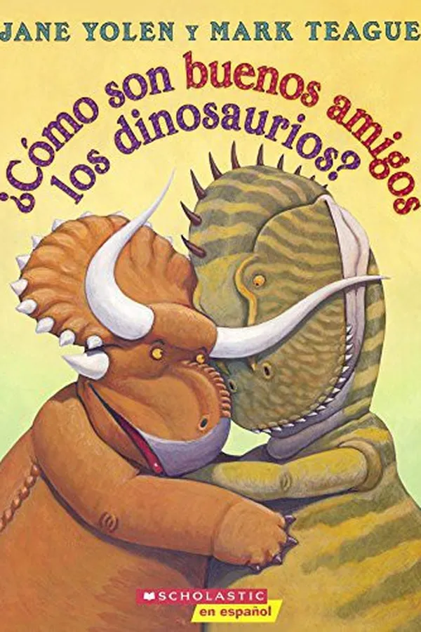 Capa de How do dinosaurs stay friends?