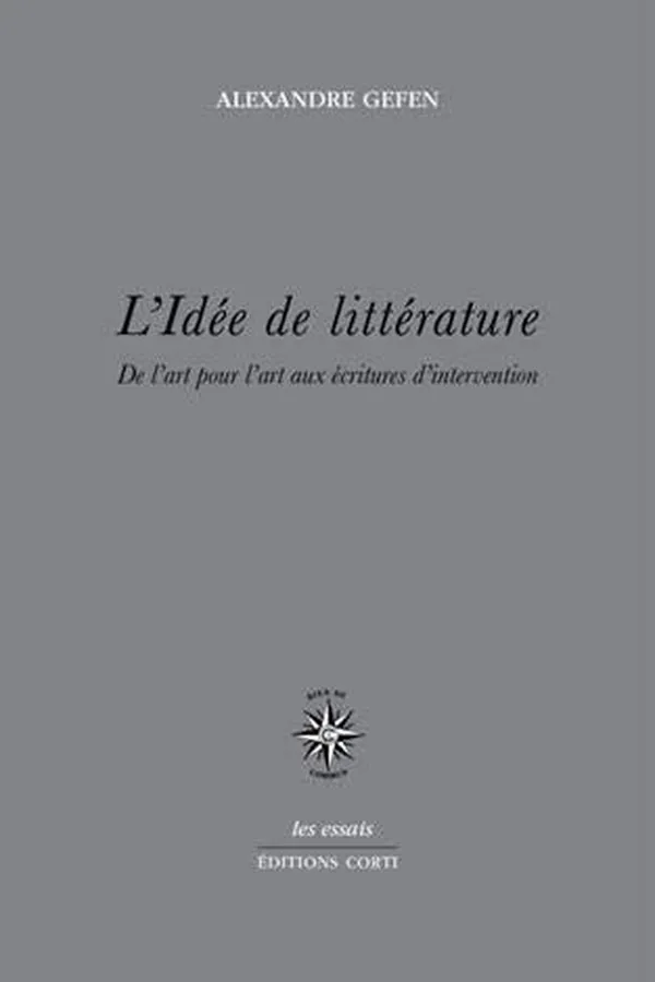 Cover of L'IDÉE DE LITTÉRATURE