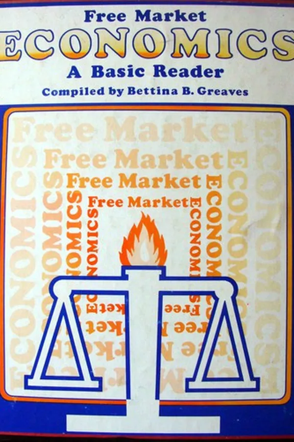 Capa de Free market economics