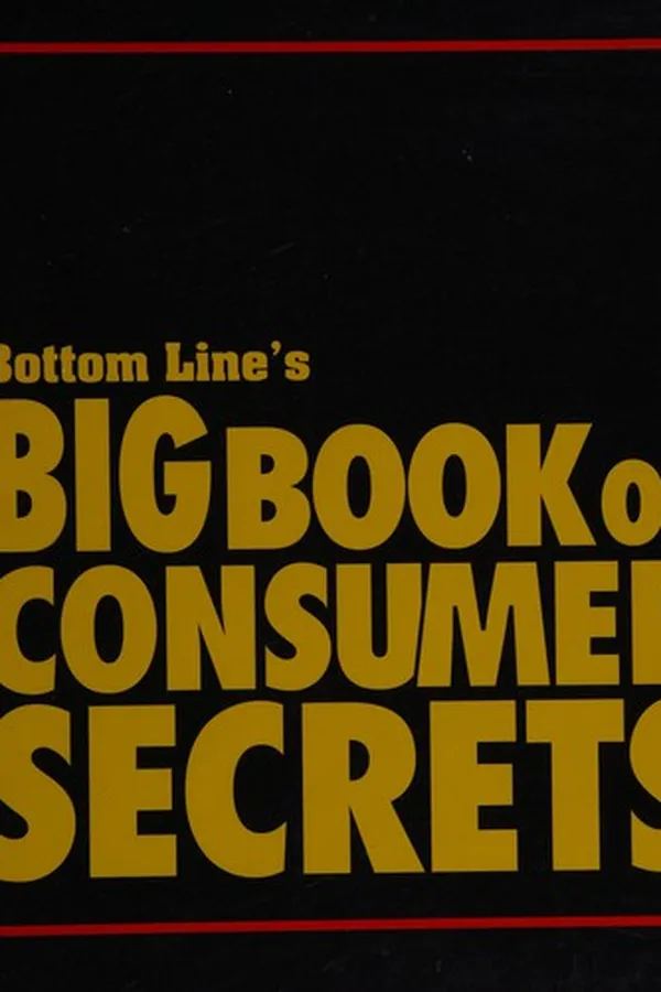 Capa de Bottom Line's big book of consumer secrets