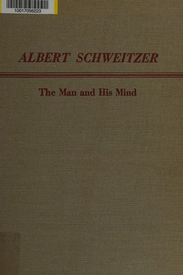 Capa de Albert Schweitzer