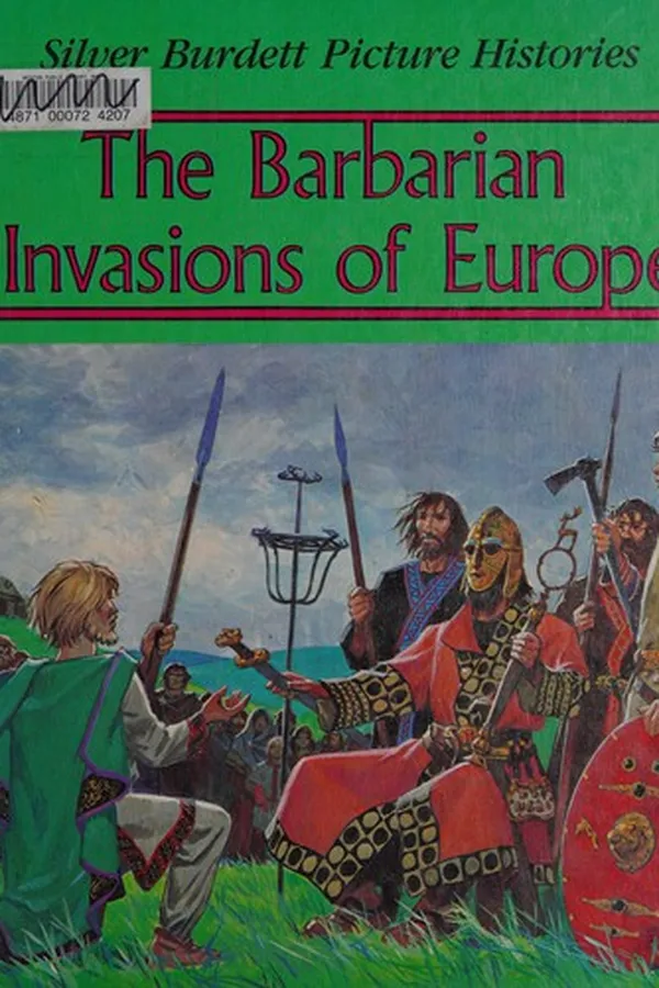 Capa de The Barbarian invasions of Europe