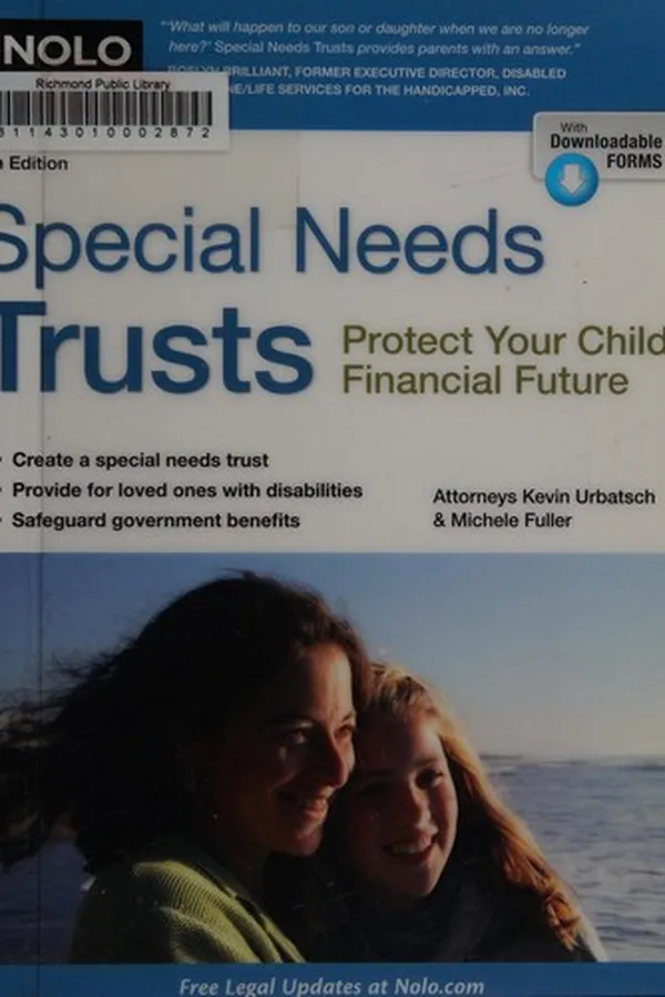 Capa de Special needs trusts
