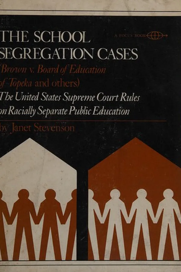 Capa de The school segregation cases (Brown v. Board of Education of Topeka and others)