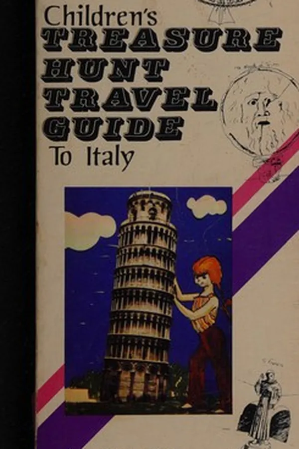 Capa de Children's treasure-hunt travel guide to Italy