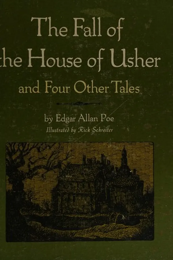 Capa de The Fall of the House of Usher and Four Other Tales (Black Cat / Fall of the House of Usher / Ms. Found in a Bottle / Oval Portrait / Three Sundays in a Week)