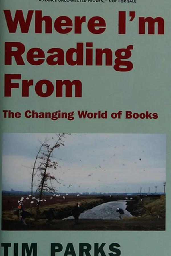 Capa de Where I'm reading from