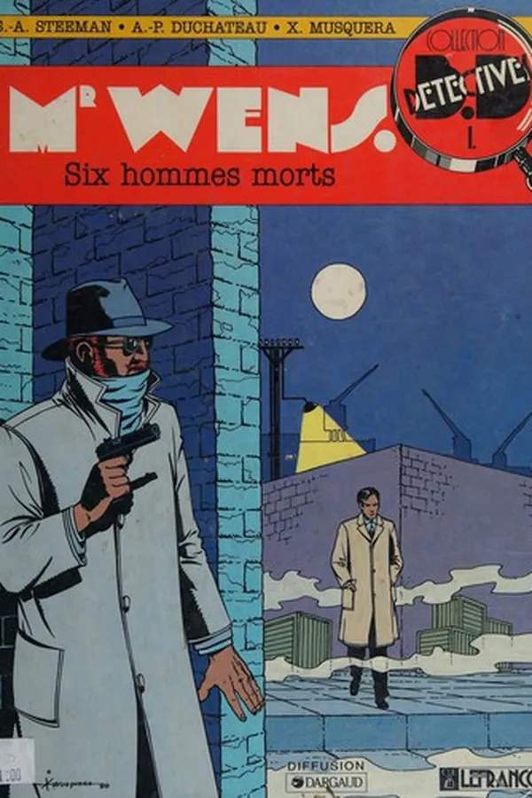 Capa de Six hommes morts