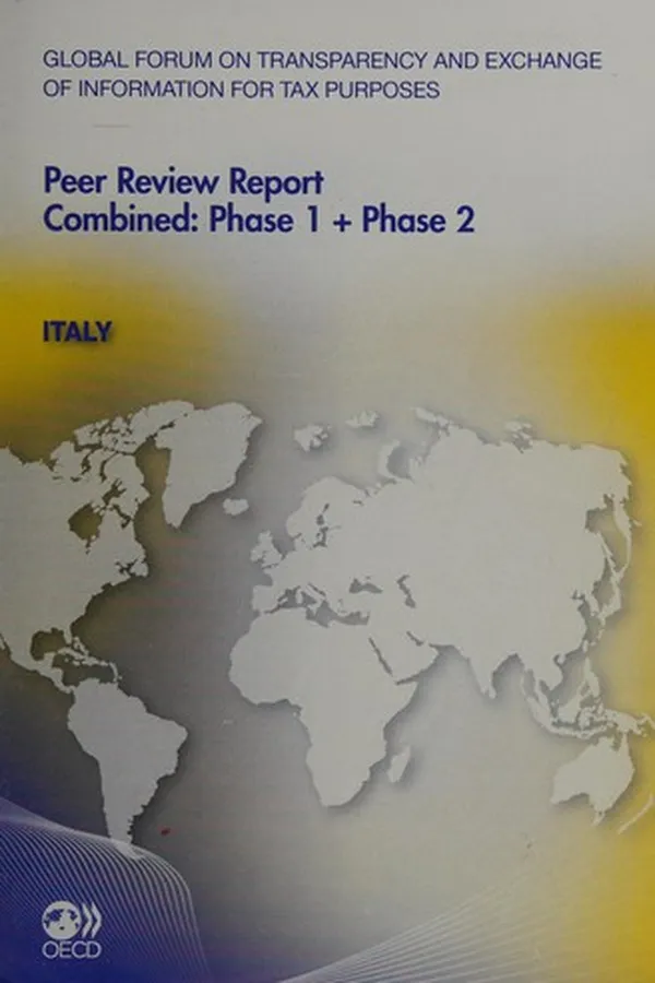 Capa de Global Forum on Transparency and Exchange of Information for Tax Purposes peer reviews