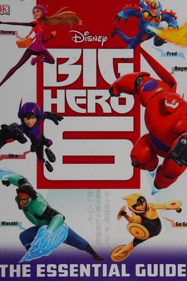 Capa de Disney Big hero 6 essential guide