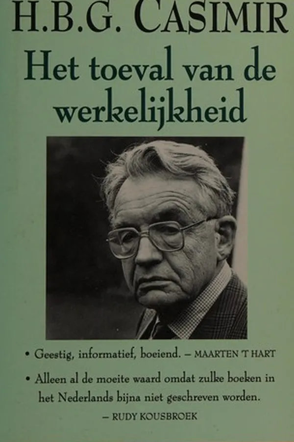 Capa de Het toeval van de werkelijkheid