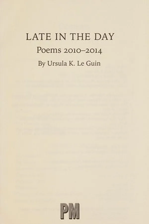 Capa de Late in the Day
