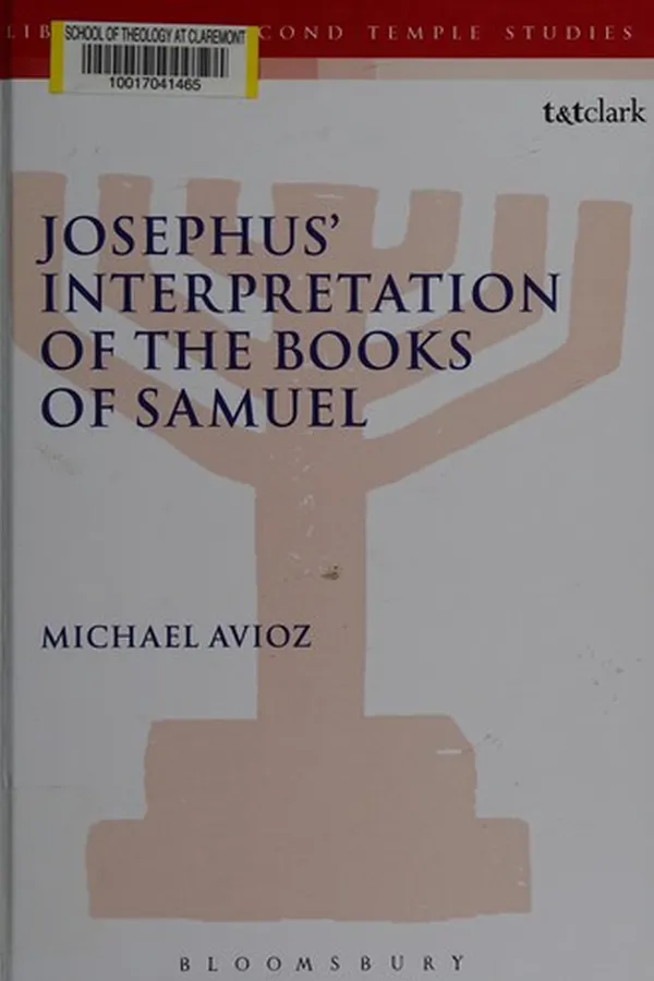 Capa de Josephus' interpretation of the Books of Samuel