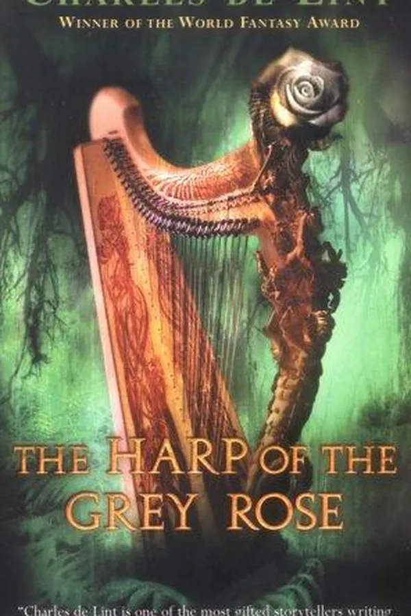 Capa de The harp of the grey rose