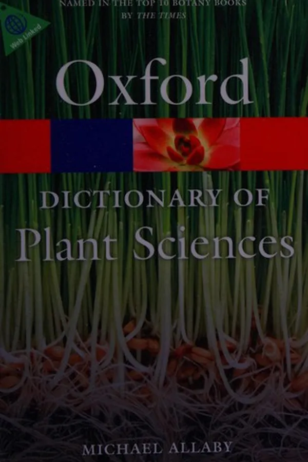 Capa de A dictionary of plant sciences