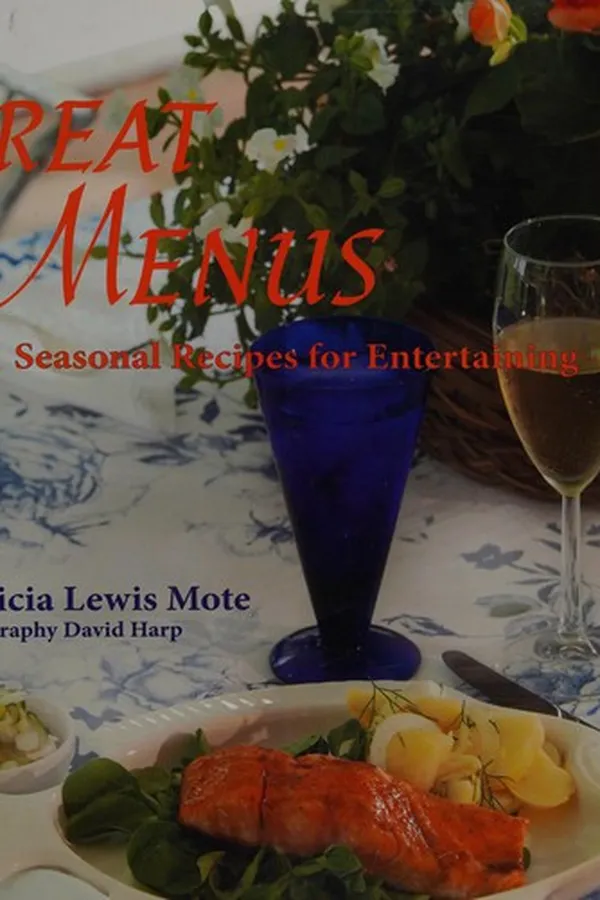 Capa de Great menus